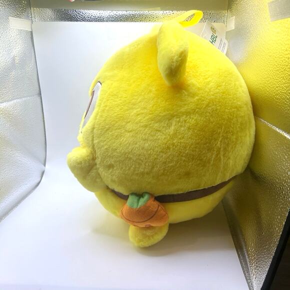 12" Soft Fill JellieMons - Yellow Luca Stuffed Animal - carrot like belt - Picture 2 of 12